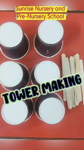 35K views · 166 reactions | Easy tower making fun activity Promotes hands on learning and problem solving #preschoolers #playbasedlearning #montessorikids #preschoollife #LearningThroughPlay #kidsactivities #EarlyEducation #ChildhoodEducation #PreschoolFun #sunrisenurseryschool #BestSchoolInLudhiana | Sunrise Nursery School | Facebook