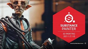 Substance Painter 2021.1 がリリース、新しいジオメトリマスクや日本語UIに対応など