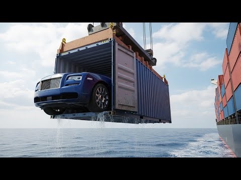 A Blue Rolls-Royce Recovered From a Long-Lost Sea Container