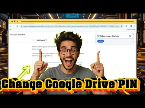 How To Change Google Drive Pin | Secure Your Account (2025)