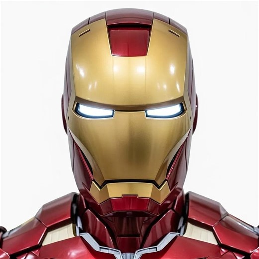 Iron Man Inspired Helmet 1:1 Wearable Cosplay Mask With Automatic Opening, LED Eyes Superhero Helmet Costume Prop for Halloween & Comic Con - Etsy