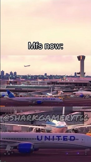 Mfs now vs then | #aviation #plane #avgeeks #mfs2020 #microsoftflightsimulator #flight