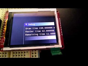 Dear ImGui on an ESP32