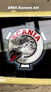 3.5K views · 56 reactions | SCANIA LOGO 1/14 BY DMA | DMA Kustom Art | Facebook