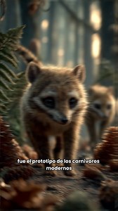 ESTE ANIMAL DIO ORIGEN A LOS GATOS Y PERROS #fbreelsfypシ゚viralシ #reelsfbシ #fypシ #animales #prehistoria | Fósiles al descubierto