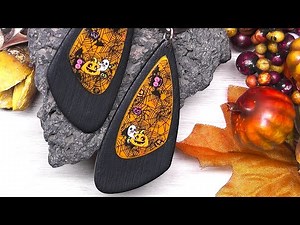 Happy Halloween! (2) – Polymer Clay Earrings For Halloween