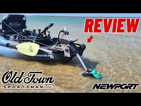 Best Motorized Fishing Kayak?!? BigWater 132 Trolling Motor Review