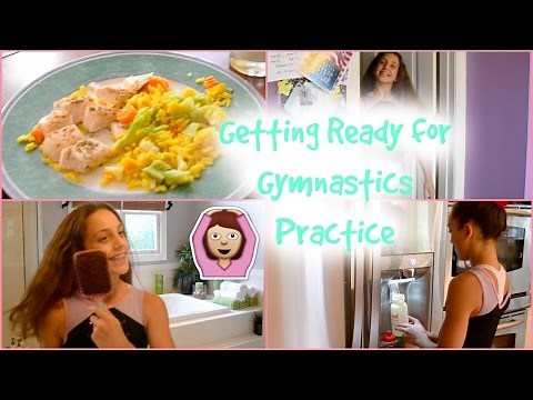 How I Get Ready for Gymnastics Practice