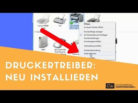Druckertreiber neu installieren - TUTORIAL