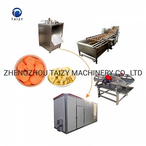[Hot Item] Industrial 1-2t/H Food Washer Dehydrator Fruits and Vegetable Processing Equipment