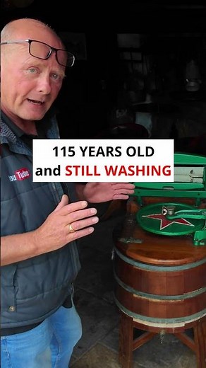UNBELIEVABLE! Washing Machine from 1910 Outlasts Modern Tech