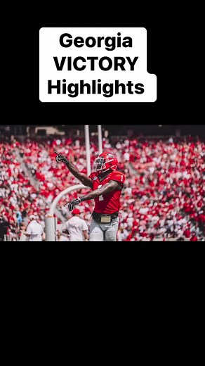 Georgia releases its VICTORY highlights 👀 | Georgia Bulldogs