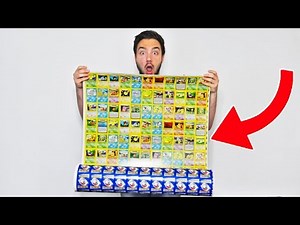 A GIANT ULTRA-RARE UNCUT POKEMON CARD TABLET!