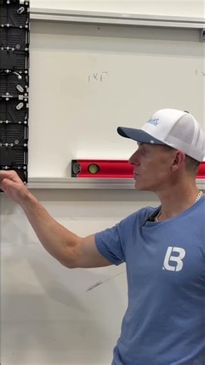 How to Install a 4x8 COB LED Video Wall (Part 1: Overview & Frame Setup) | Brightlink AV