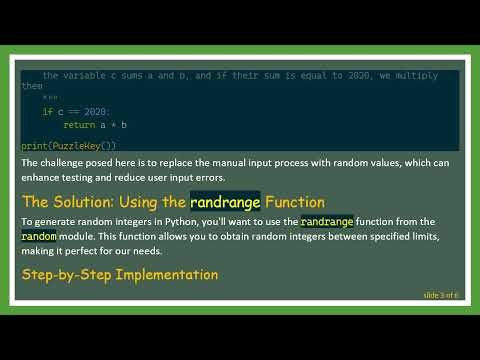Generating Random Values in Python Lists