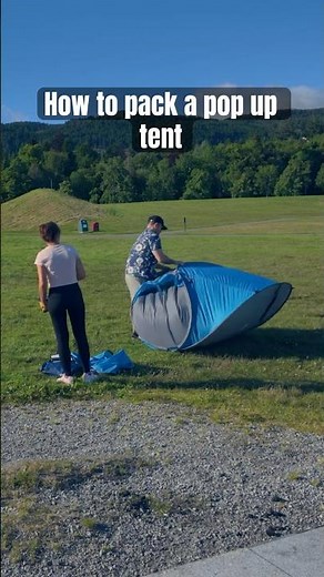 How to Pack a Pop Up Tent ⛺️ (The Easy Way)