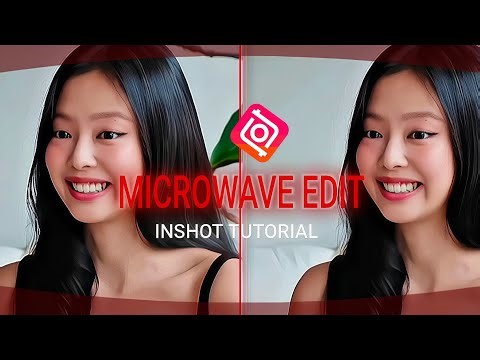 Jennie ( Blackpink ) Microwave edit tutorial in Inshot