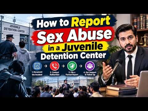 How to Report Sex Abuse in a Juvenile Detention Center | Survivor Rights & Legal Options
