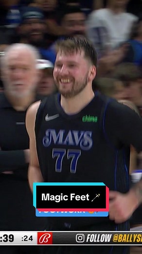 Luka Doncic's Incredible Magic Footwork in NBA Game | Top Footwork Skills