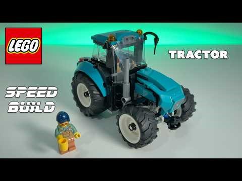 LEGO City Tractor 60498 // Speed Build