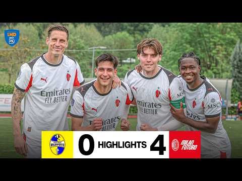 Minotti-Sardo-Magrassi-Traorè: a 4midable away win | Brusaporto 0-4 Milan Futuro | Hls Serie D