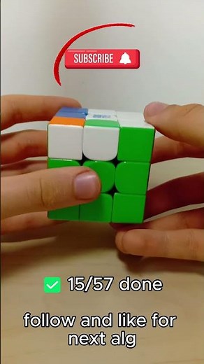 OLL 15/57 – P 4| Fast & Clean #cfop #rubikscube #speedcubing #howto #tutorial #oll #cubing