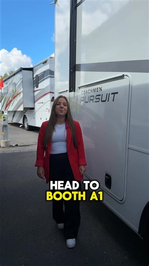 Day 1 of the Hershey RV Show - America's Largest RV Show kicks off tomorrow at the Giant Center in Pennsylvania. Join us September 10 - 14 to explore the latest 2026 RVs and experience the newest designs, floorplans, and features from leading manufacturers. Find General RV at these displays: Alliance RV F8 American Coach A15 Fleetwood RV A15 Holiday Rambler A15 Nexus RV E2 Coachmen Recreational Vehicles A1 East To West RV A1 Prime Time RV A1 Forest River Owners' Group - FROG A1 Open Range RV, In