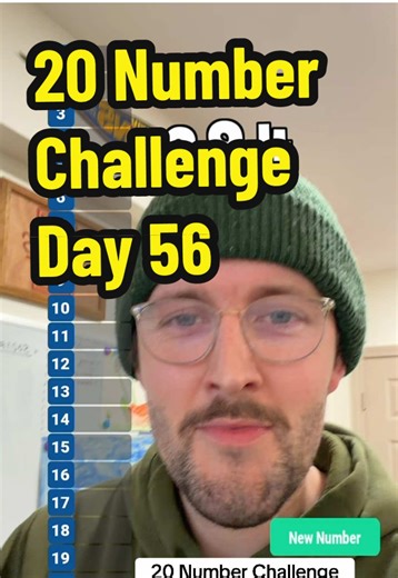 Day 56 🫡 | 20 number challenge