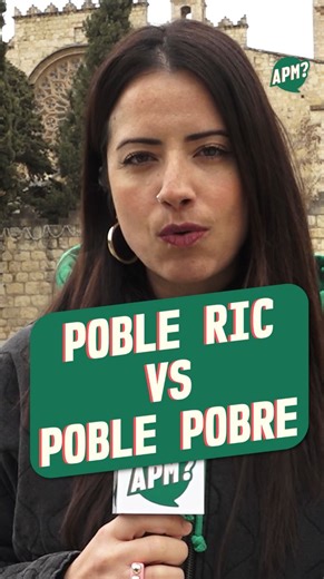 poble ric VS poble pobre: Sant Cugat vs Santa Coloma de Gramenet 💸 #APM3CAT @nereasanfe #estiktokat #catala #catalunya #humor #comedia #entrevista #santako