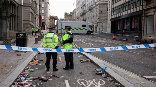 Liverpool parade crash driver arrested on suspicion of 'driving while unfit through drugs', police say