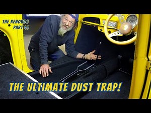 Carpeting the Interior of the Renobug, the Renault/Beetle thing...