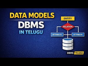 3. Data Models in DBMS Telugu | Easy Explanation | Exam Oriented