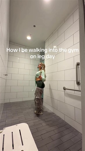 Haley-with-the-gym (@haleymihmmsgains)’s video of Leg Day Gym