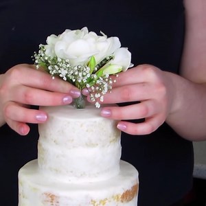 60K views · 857 reactions | How To Make A Tiered Cake/Naked Wedding Cake! | The Icing Artist | Facebook