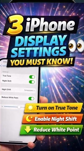 Display settings you need to know