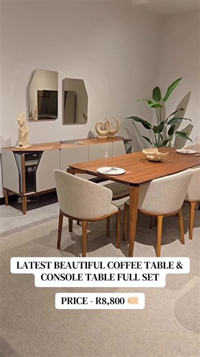 Beautiful Coffee & Console Table Set | R8,800