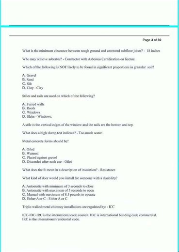 CSLB B LICENSE GENERAL CONTRACTOR EXAM QUESTIONS AND ANSWERS LATEST 2025 REAL GUIDE GRADED A video