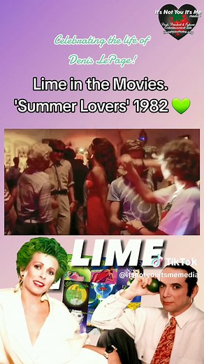 From the 1982 movie Summer Lovers staring #PeterGallagher #DarylHannah and Valerie Quennessen it's the Lime first hit single
