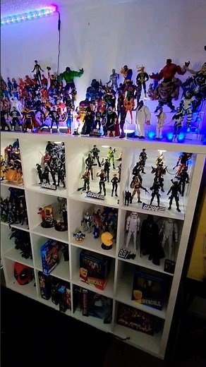 Using lights for action figure displays !