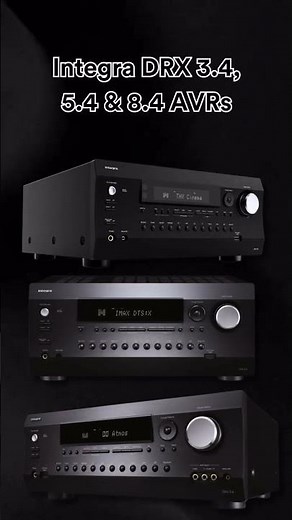 INTEGRA DRX 3.4, 5.4 & 8.4: THE ULTIMATE AVR FOR HOME CINEMA