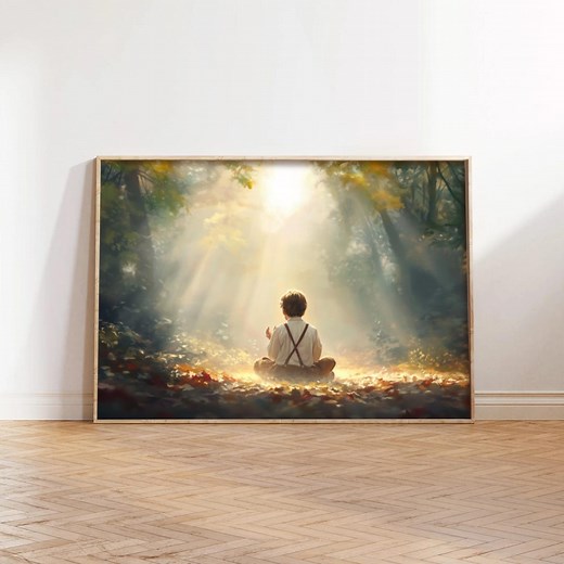 Sacred Grove Joseph Smith Print - Spiritual LDS Wall Decor - Etsy