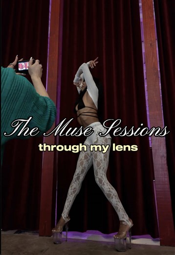 The Muse Sessions | Qiana Pole dancer, without the pole. Fluid, controlled, effortless… every detail lives in the movement. Captured her essence in Pleasers, letting the energy speak for itself. 💓 #themusesessions #creativeprocess #dancer
