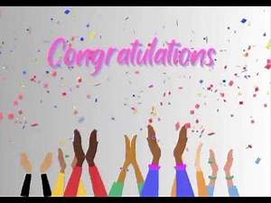 congratulations animated GIF #animatedgif #congratulations #animated #trrart #imadethis