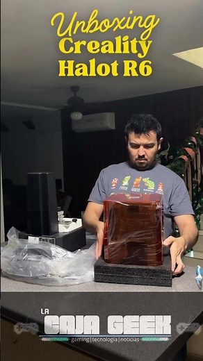 Unboxing Impresora 3D Creality Halot R6