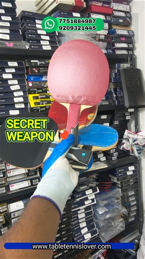 Friendship Blue Advance Ready Bat with DHS C7 and Hurricane Neo 3 Ultimate Spin Control Setup