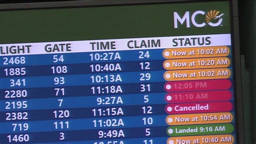 Winter storms impacting flights at Sky Harbor