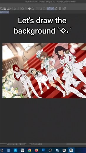 What working on backgrounds be like: #commissionart #art #drawingtutorial