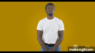word in ASL on Make a GIF