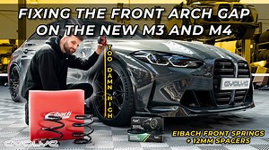 Fixing the M3/M4 Ride Height! Eibach Springs + Spacers Installed & Compared