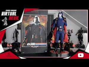 COBRA COMMANDER PREMIUM FORMAT PAR SIDESHOW ! UNBOXING ET REVIEW